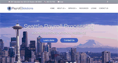 Desktop Screenshot of payrollsolutionswa.com