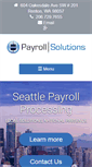 Mobile Screenshot of payrollsolutionswa.com